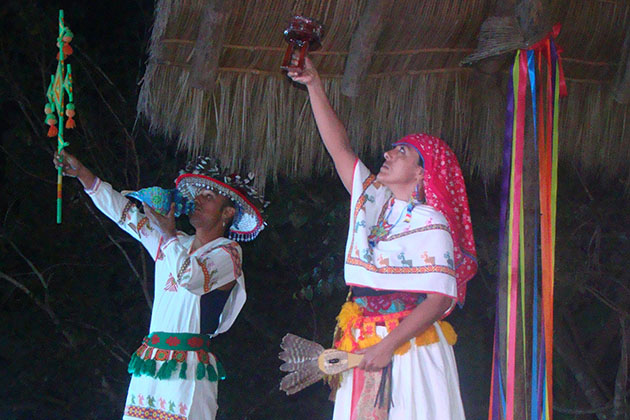 Huichol Ceremony During Azamara's AzAmazing Evenings (Photo: Dori Saltzman/ Cruise Critic) Huichol Ceremony During Azamara's AzAmazing Evenings